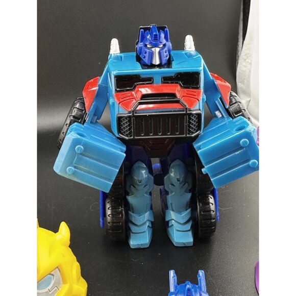 Transformers Lot For Parts Happy Meal toys Robots Hasbro Vtg - Picture 6 of 9